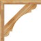 Ekena Millwork Olympic Block Rough Sawn Bracket, Western Red Cedar, 4"W x 40"D x 40"H BKT04X40X40OLY05RWR - alternate 3